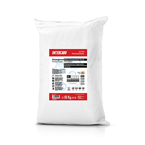 Waschpulver mit Aktivsauerstoff und Enzymen für Waschmaschinen 10kg - Waschpulver Grosspackung - Für weiße und bunte Wäsche - XXL Profi Waschmittel - Universal Waschpulver - 10 Kg