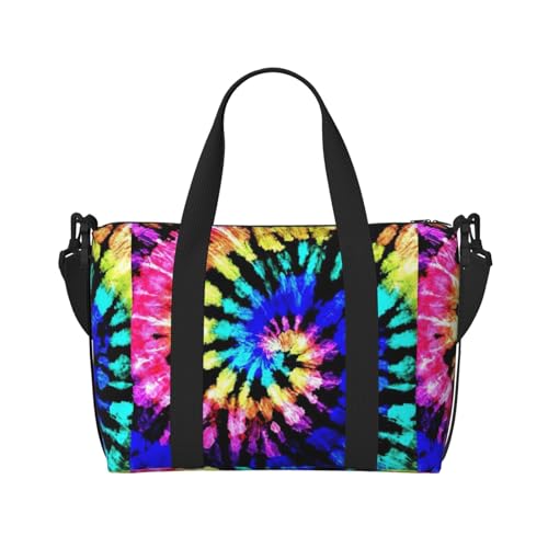 Exotic Tribe Tie Dye Style print Handbag Oxford shoulder bag casual shoulder bag weekend bag large capacity storage bag2