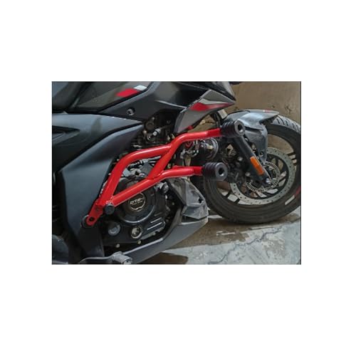 Image of Frame Slider Crash Guard With 4 Pcs Slider For Bajaj Pulsar N160 BS6,Bajaj Pulsar N150,Bajaj Pulsar N250 BS6