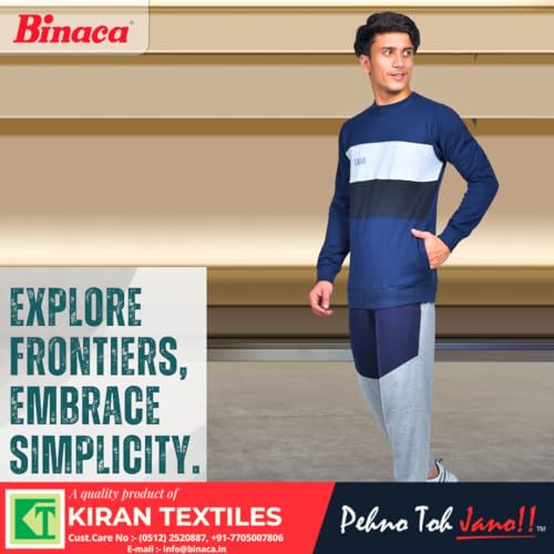 Image of Binaca Designer Men's Joggers - Slim Fit Athletic Sweatpants, Breathable Cotton Jogger Pants for Workout, Casual & Gym Wear | Stylish Drawstring Track Pants