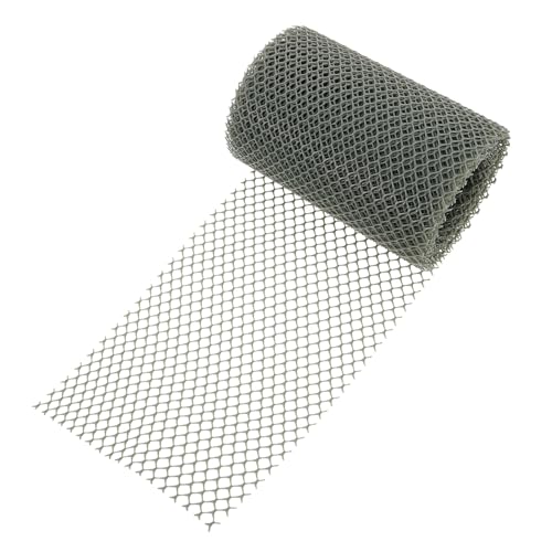 Gatuida Filet de Protection en Maille Hexagonale pour Peau de Ski et Snowboard en Plastique Robuste Gris Coupe Ajustable Accessoire Antigel Léger pour Équipement de Randonnée Hivernal