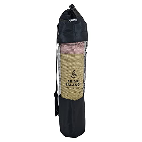 ARIMO Tapete Yoga Mat Antiderrapante TPE Ecológico Biodegradável Todos Os Tipos de Yoga/Pilates 181