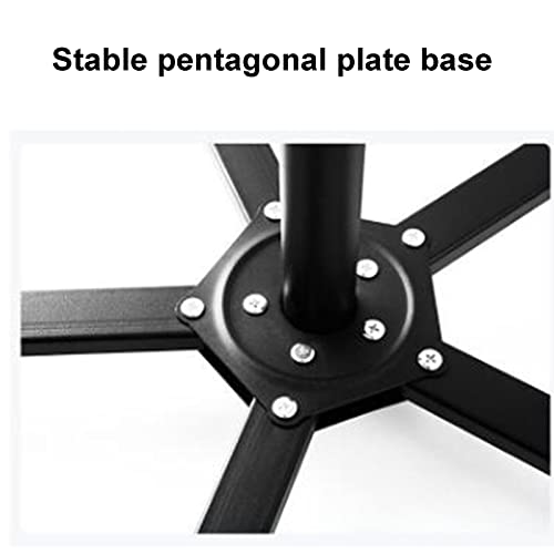 Soporte móvil para TV de 22 a 43 pulgadas ajustable en altura miniatura 5