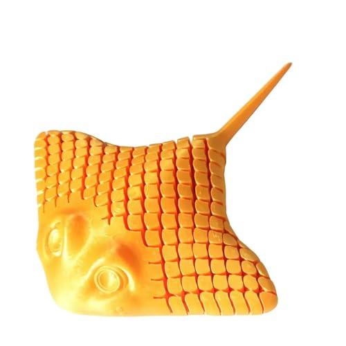 1pc 3D Printed Aquatic Animal -Bionic Manta Ray Stingray Desktop Decoration Flexible Sea Gifts For Everyone