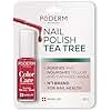 PODERM Swiss-Made Antifungal Nail Polish – Red Rose | Breathable Treatment with Tea Tree, Silicon & Biotin | Strengthens, Repairs & Conceals Yellow, Brittle & Damaged Nails | Podiatrist-Developed