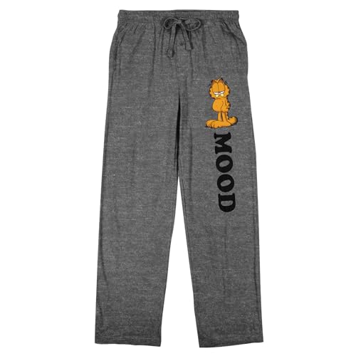 Garfield Mood Men's Heather Gray Sleep Pajama Pants