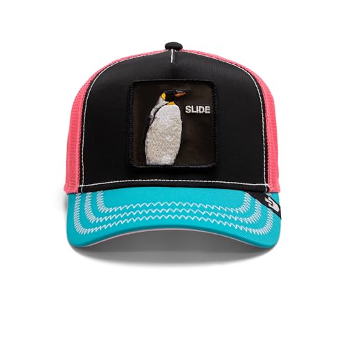 Goorin The Miami Penguin Trucker Hat for Mend and Women, Black, One Size, Unisex