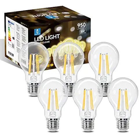 Bombilla LED Aigostar E27, 8W, 950 Lúmenes, Pack 6 Cover