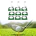 Menolana 9Pcs Putting Cup for Golf Practice Hole, Yard Portable Outdoor Train Aid with Flag, Green