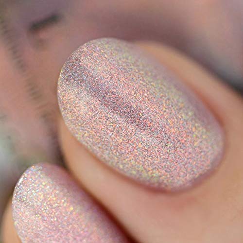 Image of ILNP Morning Rays - Mauve Pink Holographic Shimmer Nail Polish
