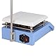 stonylab Magnetrührer Heizplatte, YQ-701016 Magnetic Stirrer 5 L Kapazität 0-1600 U/min Drehzahl Magnetrührer mit 19 x 19 cm Keramik Heizplatte, Max. 380℃ Nennleistung 600W, 220V
