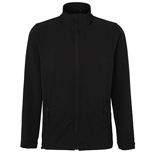 Image of PRORTX RX500 Mens Pro 2-Layer Softshell - Black - 5XL