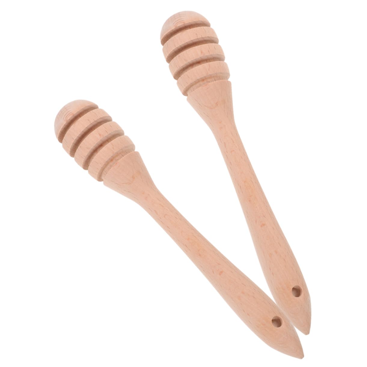 NAMOARLY Wooden Honey Stir Bar Honey Mixing Rods Reusable Stick for Tea Pot Honey Jar