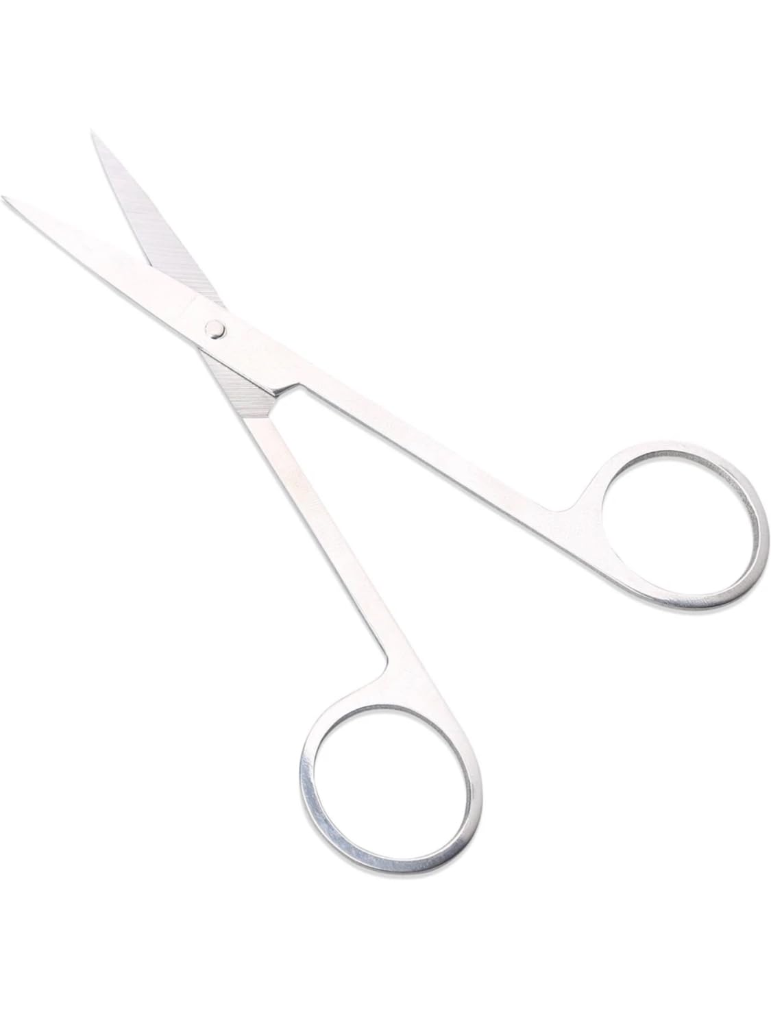 Trendy Stainless Steel Small Kenchi/Scissors for Manicure, Pedicure Eyebrow, Eyelashes Grooming, Nose,Beard,Facial,Bikini Hair Trimming, Cuticles Scissor-image-44