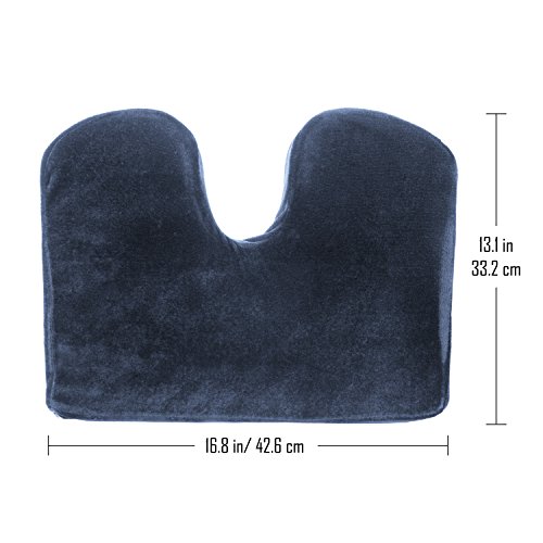 Wagan 9788 Ortho Wedge Cushion Gradual Slope For Coccyx, Sciatica, Tailbone Pain Used For Home Chair, Desk Chair, Car Seat, And Wheelchair #TOP1
