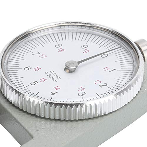 Calibrador de espesores Tyenaza de 0-20 mm para medir relojes, joyería, papel y láminas metálicas miniatura 4