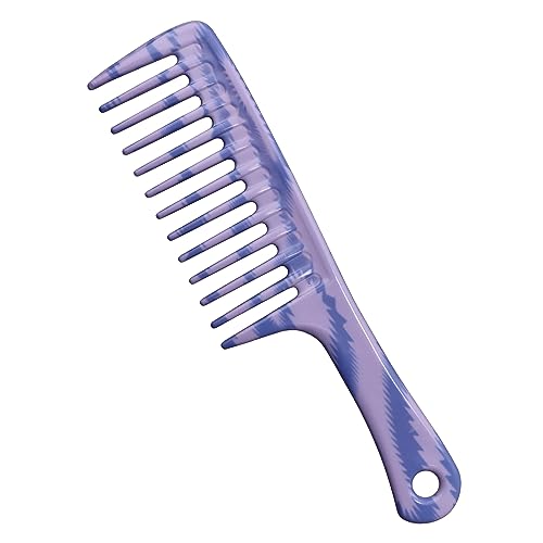 Denman Wide Tooth Hair Comb | Shower Hair Brush for Detangling for All Hair Types | Damage Free Styling Comb for Women, Kids and Men | Wet Comb Hair Detangler for Curly Hair
