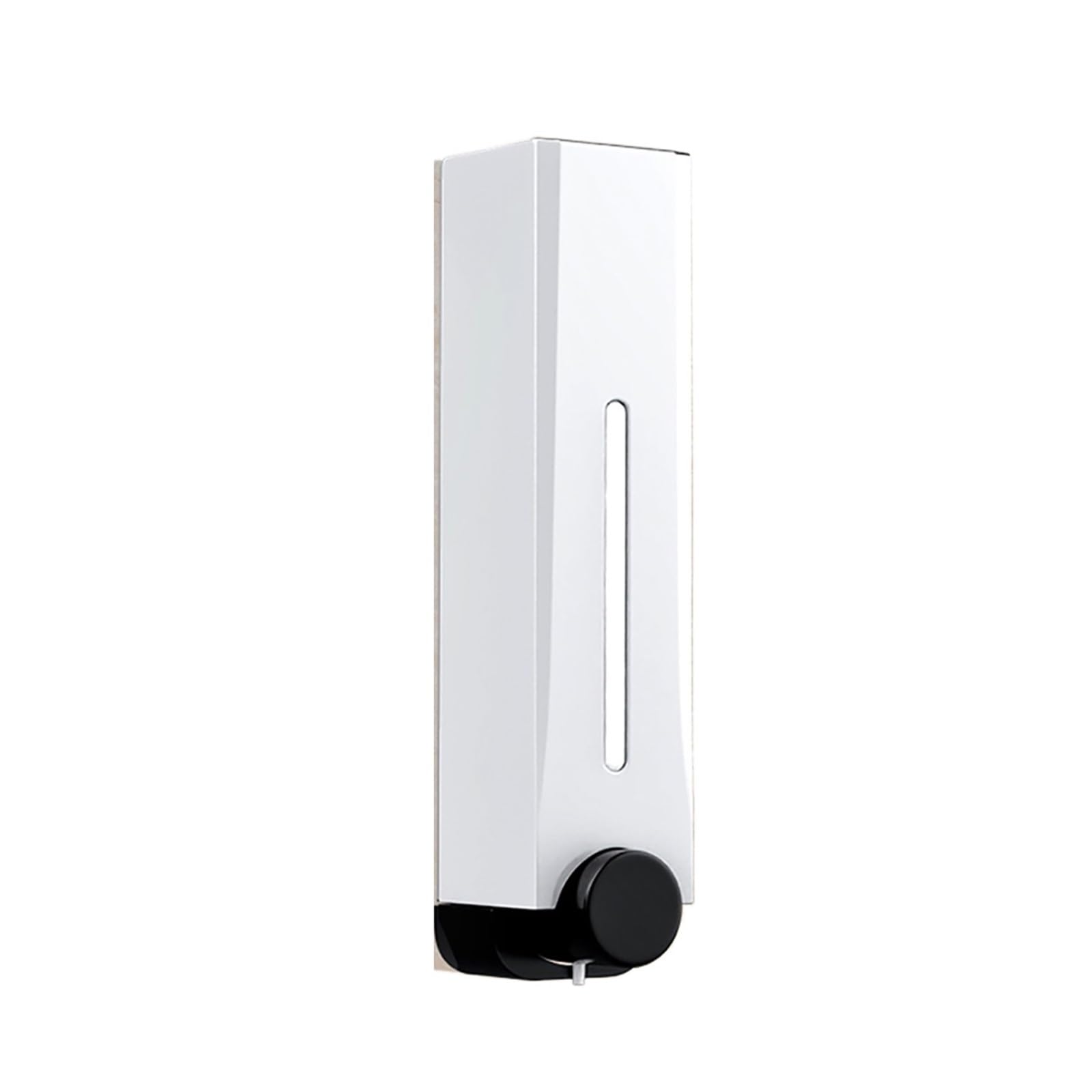 Wall Mounted Soap Dispenser For 500ML Soap Dispenser Wall Mounted Manual Press Soap Box Hand Soap Bottle(White)
