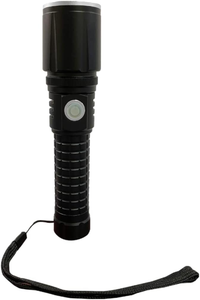 GoGreen Power (GG-ZOOMIE20 Zoomie 2.0 USB Rechargeable COB LED Flashlight, 1200 Lumens
