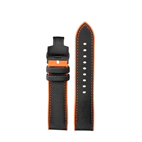 Bracelet nylon silicone 24mm sport pour montre PRG-650 PRG-600YB toile étanche