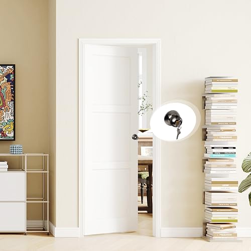 SOLRIG 28" x 80" Slab Door, 3-Panel Pantry Door with