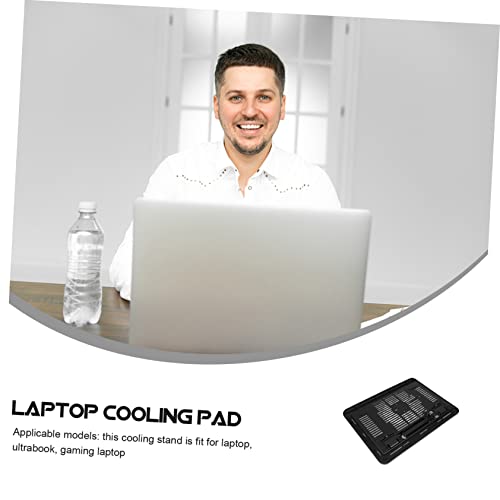 Base de refrigeración para laptop Mipcase negra miniatura 7