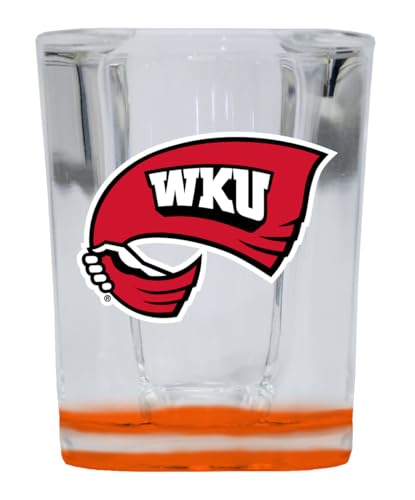 Vaso Western Kentucky Hilltoppers 2 onzas base naranja