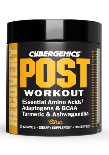 Post-Workout Gummies, Recovery Accelerator, Support Muscle Recovery & Joint Health, Essential Amino Acids, with Ashwagandha & Curcumin, BCAAs, Citrus Flavor, 60 Gummies, 30 Servings - Image 6