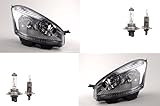 phare c4 picasso 2014  Johns, Convient pour Citroën C4 Phare Picasso 09/10-08/13 avec kit H7/H1 Lin. Rec.
