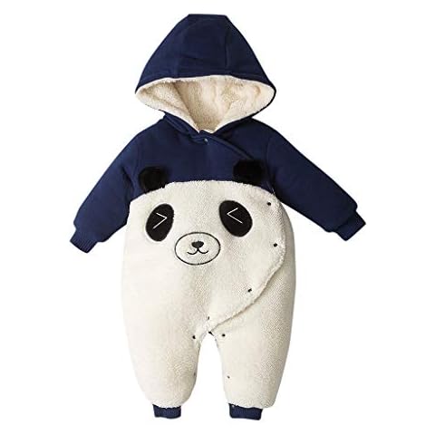 Hombaby Cartoon Printed Baby Hoodie Romper Cover