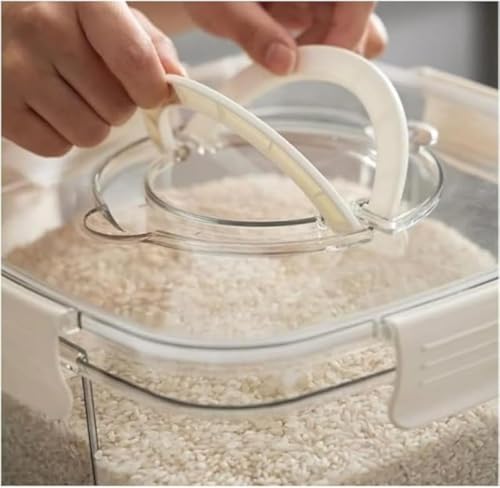 Xiraivke おしゃれな真空式米びつ|一人暮らしに最適な 5kg 用米保存容器 こめびつ の商品画像 3