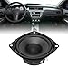 400W Car Speakers External Magnetic Type Coaxial 4in Loudspeakers for Car Truck, Black