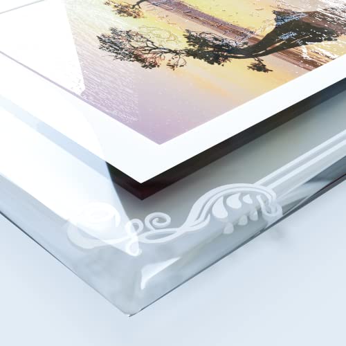 Mothers Day Gifts From Daughter Picture Frame,Photo Frames With High Definition Break Free Acrylic Glass For Tabletop Or Desktop Display (4X6 Inch,Horizontal Or Vertical) #TOP4