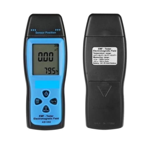 ポータブル電磁場放射線検出器テスターEMFメーターハンドヘルドカウンター放射量計音と光アラーム