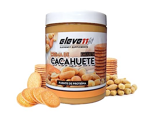 CREMA DE CACAHUETE CON SABOR A GALLETA