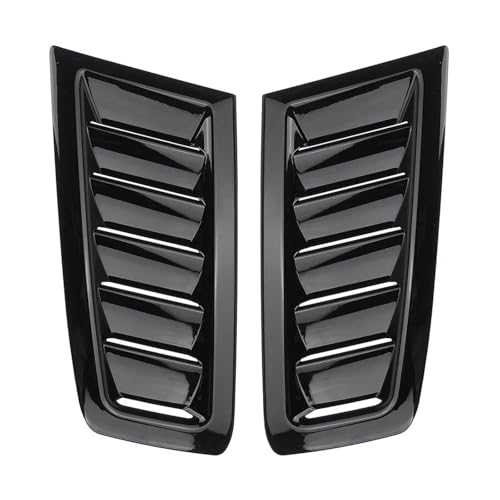 Ecope decorative capot BMW F30 F10 finition noir brillant premium ABS 2X