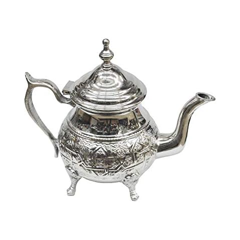 Tetera Marroquí de Horus Artesanía de Egipto con Capacidad de 660 ml Cover