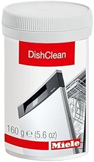 DishClean Dishwasher Cleaner, Care Product for the Optimal Functioning of Dishwashers, Removing Odors and Limescale Deposits, 5.6 oz, white