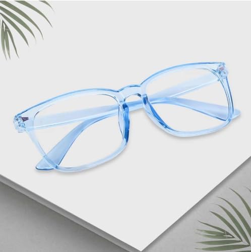 Image of IFLASH Blue Light Blocking Glasses Gaming Filter Transparent Square Eyeglasses for Eye Protection Men Women, Computer /Tablet /Laptop /Mobile /TV, Anti-blue & Anti eyestrain