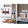 360 Knife Block - (Walnut) ROTATING Magnetic knife block - SeriousEats/ATK/Cooksillustrated BEST Universal Knife Block - handmade in Washington