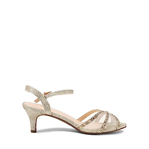 Image of DREAM PAIRS Women's Nina Low Heel Pump Sandals