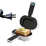 Paniniera Elettrica - Macchina Da Cucina Di Dimensioni Ridotte, Griglia Per Toast Per Cola...