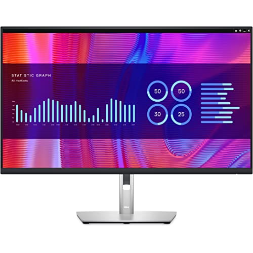 Dell P3223De 31.5" Qhd Wled Lcd Monitor - 16:9 - Black, Silver #TOP5