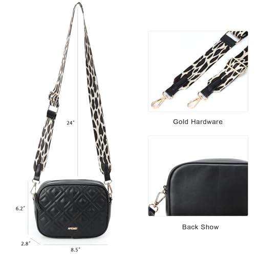 Image of AFKOMST Crossbody Bags for Women Small Saddle Purse and Boho Cross Body Handbags,Vegan Leather