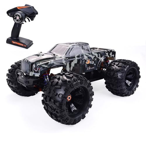TOUCAN RC HOBBY Racing 1/8 RC Monster Truck 90 KM/H 4WD Coche de carreras teledirigido MT8 Pirates3 Amortiguador de metal 120 A transmisor ESC