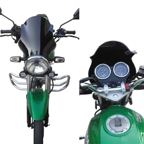 Pare-brise NTV650 pour réduire la fatigue du motard contre le vent de face