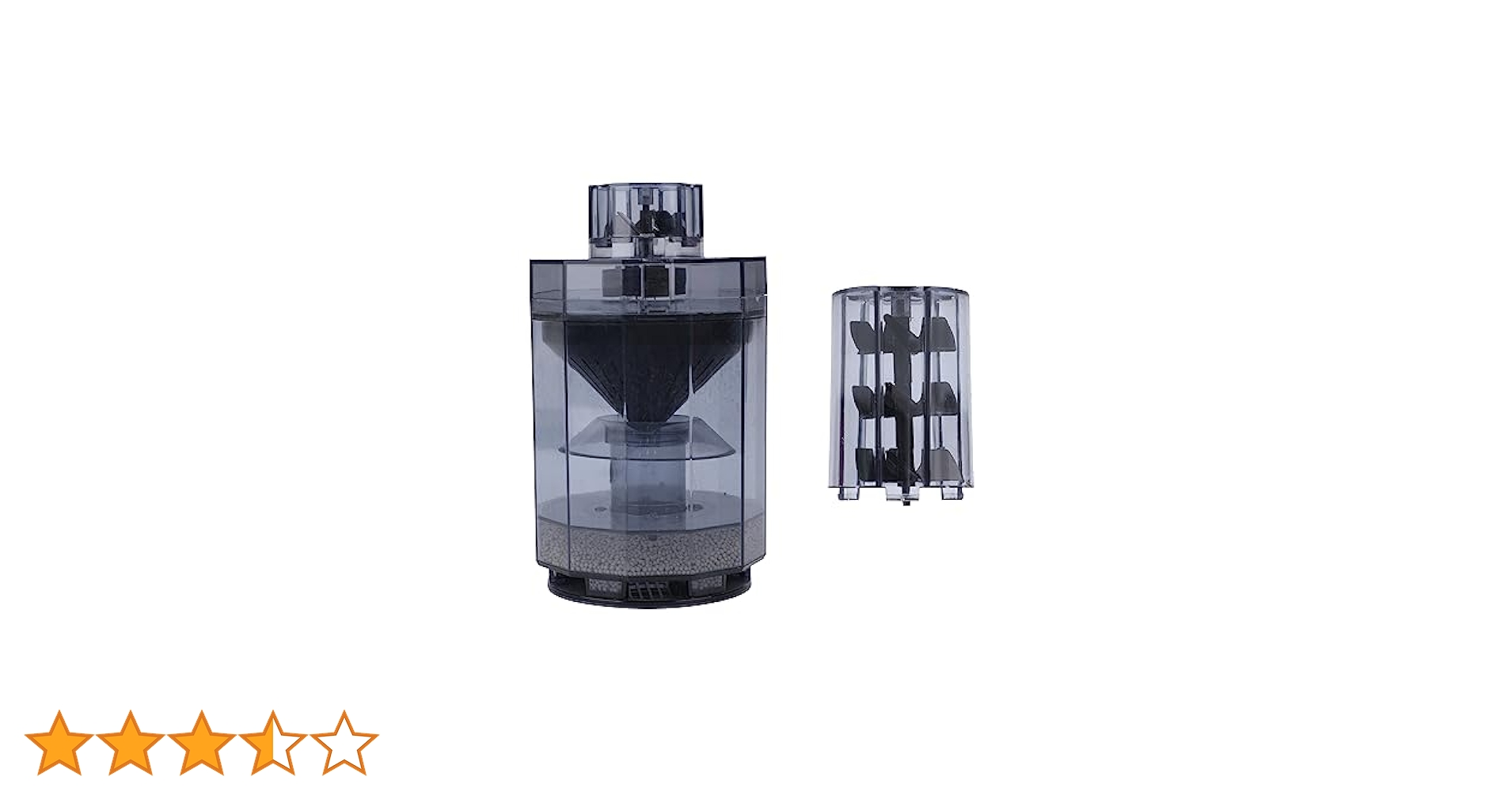 アクアリウム浄水器　3連式(フィルター付き) +交換用フィルターセット Amazon | feedbase 水槽フィルター パワーリフト 3連ファン 2点