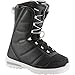 Nitro Snowboards Flora TLS '19 Leichter Snowboardschuh Snowboardboot mit Schnellschnürsystem Einsteiger Allround Freestyle Freeride Softboot Günstig Girls Warm, Stivaletti Donna, Nero, 26,5