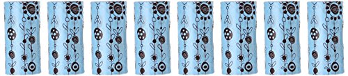 Image of Nandog Flower Chain Waste Bag Replacements (8 Pack), Blue