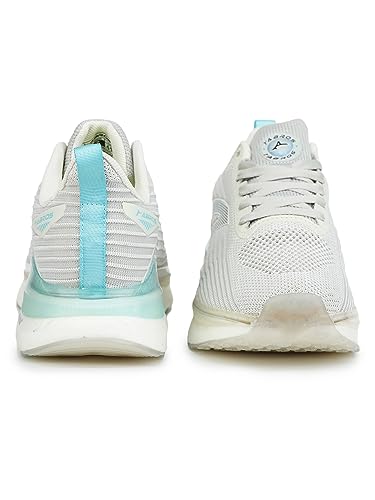 Image of ABROS Mens Edge ASSG1305 Sports Shoes Cream /Turquoise 6UK